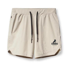Cross Lifters beige gym shorts for men
