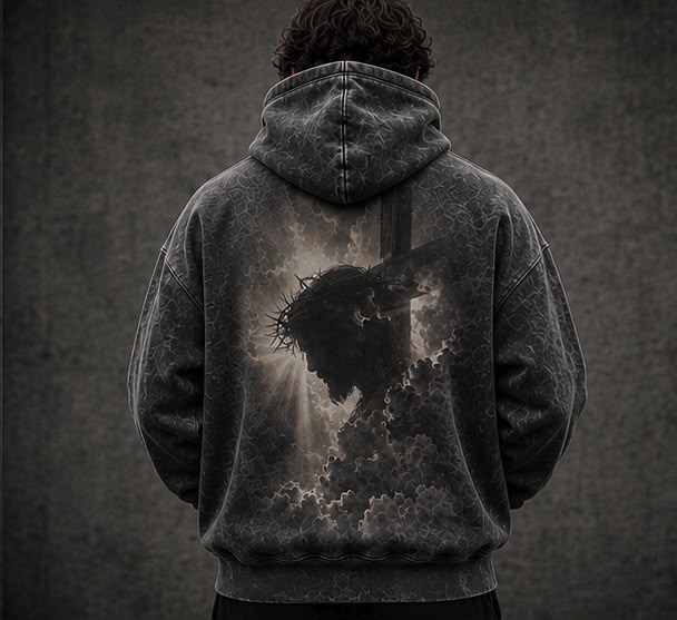 Cross Lifters Gray Hoodie