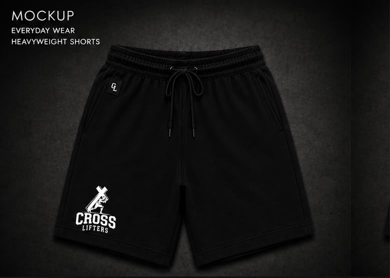 Cross Lifter Black Shorts